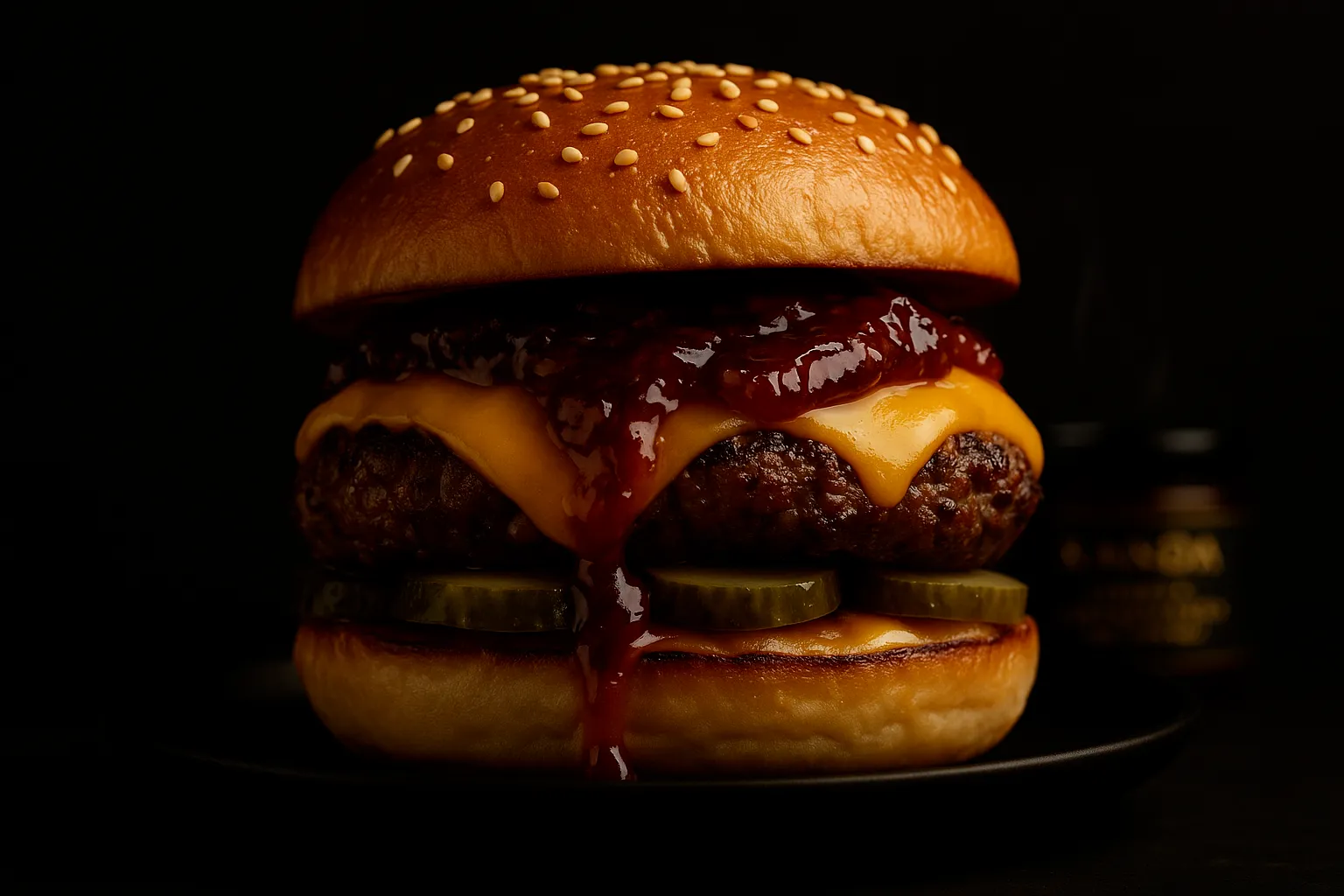 Smash Burger de Wagyu con Cebolla + Tocino Xanda